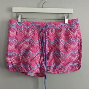 Women's Vineyard Vines Performance Pink Purple Shorts Athletic Golf Outdoors